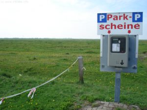 Parkplatz in Ostfriesland